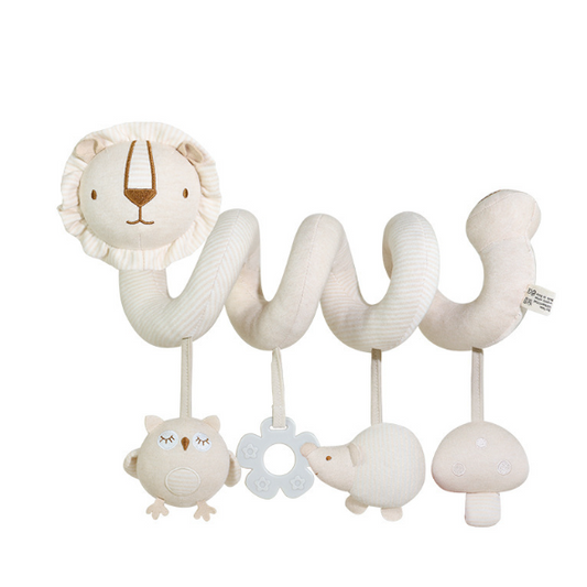 Dětský mobil s motivy zvířat pro autosedačku, kočárek a postýlku – Hravý mobil