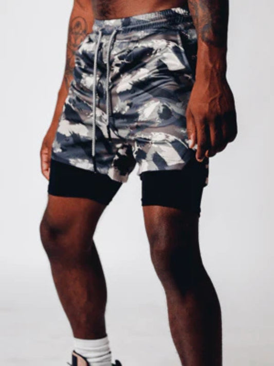 2-in-1 letní sportovní šortky pro muže – Felix