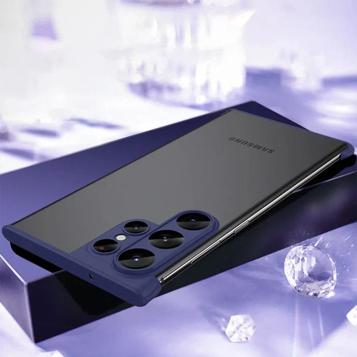 Samsung Galaxy S23 Ultra Hülle, schwarz, stoßfest, Kamera-Schutz, modernes Design