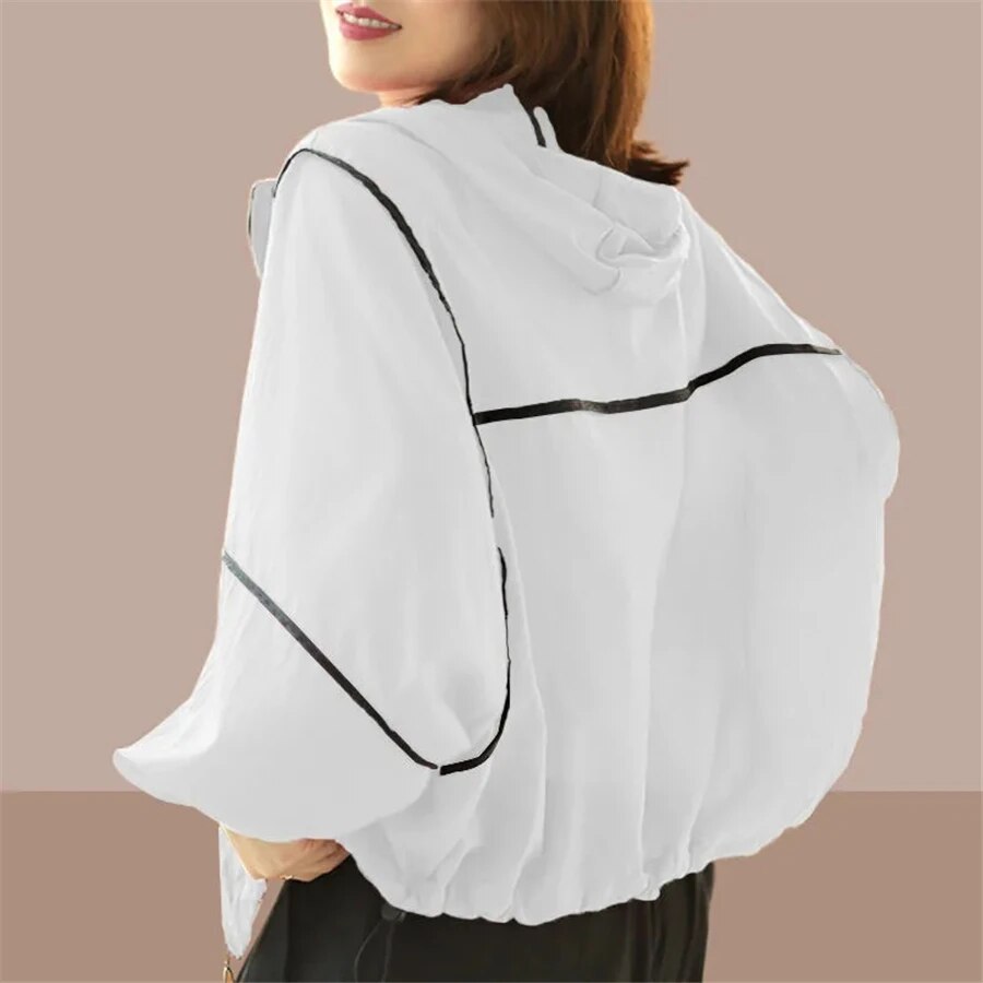 Podzimní dámská mikina s kapucí s oversized střihem – Zoë