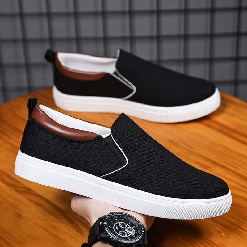 Pánské plátěné slip-on boty – Lennard