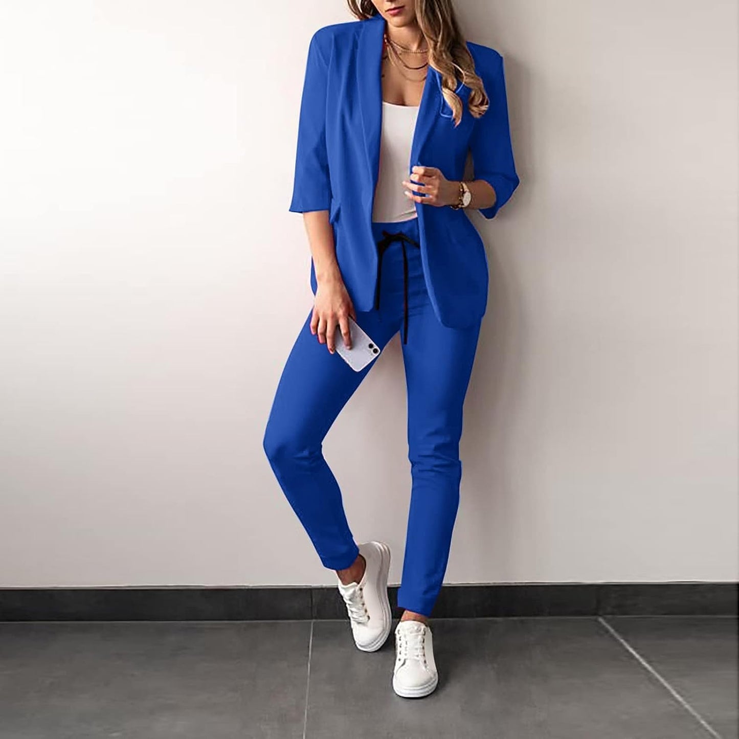 2-teiliges Stretch-Damenanzug mit Blazer - Vivian