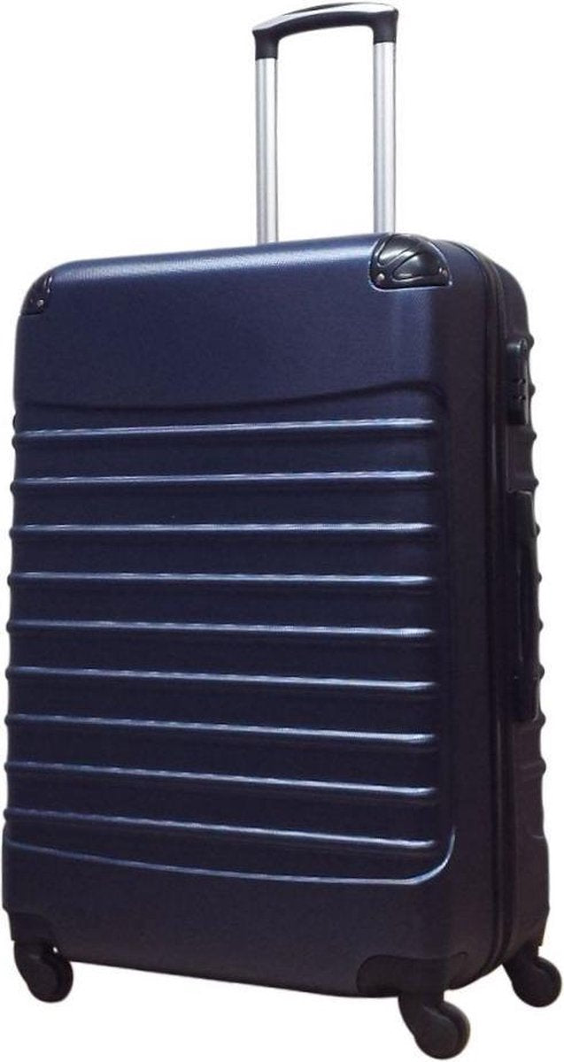 2-dílná tmavě modrá tvrdá taška na cesty – Monako