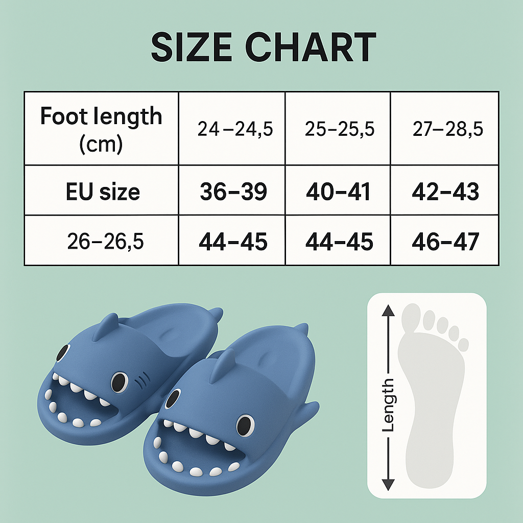 Trendy SoftSteps Sharkies pantofle – Měkké, tlumící