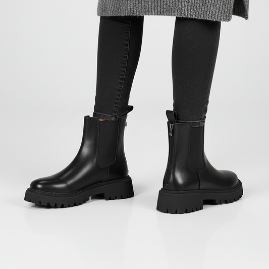 Chelsea Stiefel Runde Zehen - Carolyn