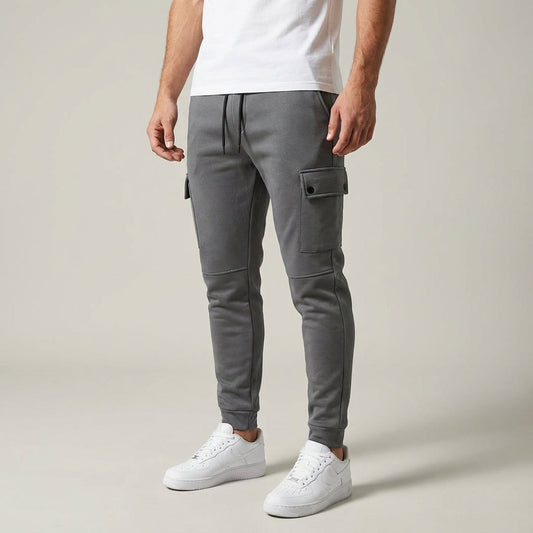 Cropped Jogginghose Mit Cargo Tasche - Anthony