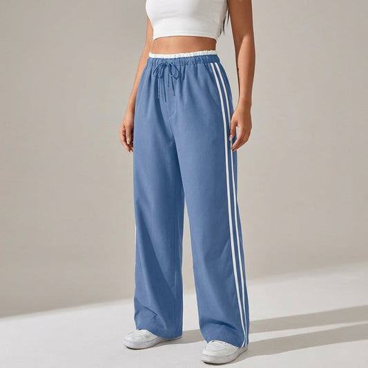 Damen Jogginghose Mit Weitem Bein - Eloise