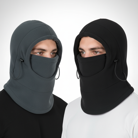 Dreifachfunktion Fleece Haube Mit Gesichtsmaske - HeatHood
