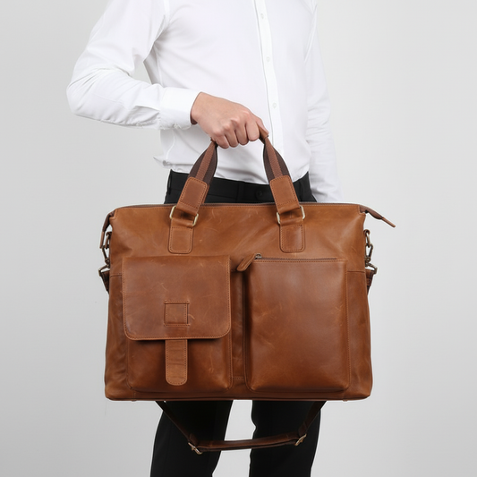 Ekstrawagancka Torba Skórzana - Vintagega