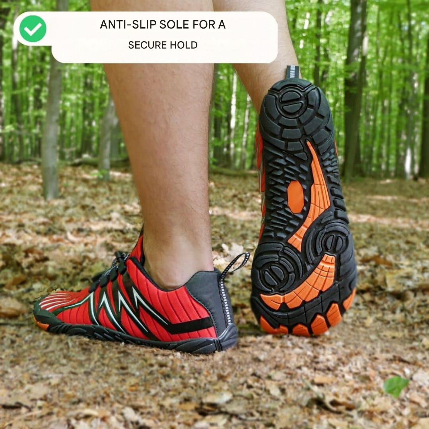 Flexibilní barefoot tenisky - Finn