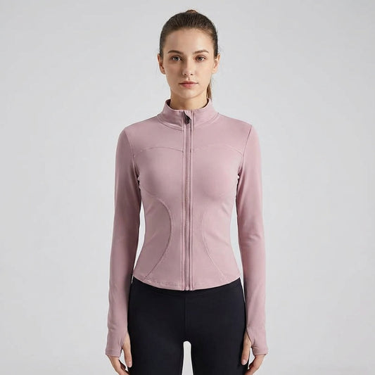 Figurbetonte Activewearjacke Aus Stretch - Georgia