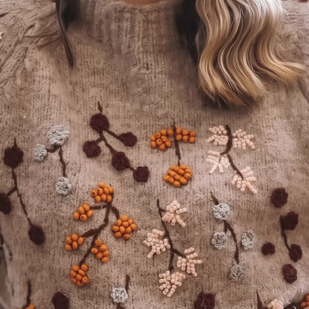 Gebreide Damenpullover - Charlotte