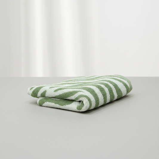 Gestreiftes Baumwollhandtuch - TigerTowel