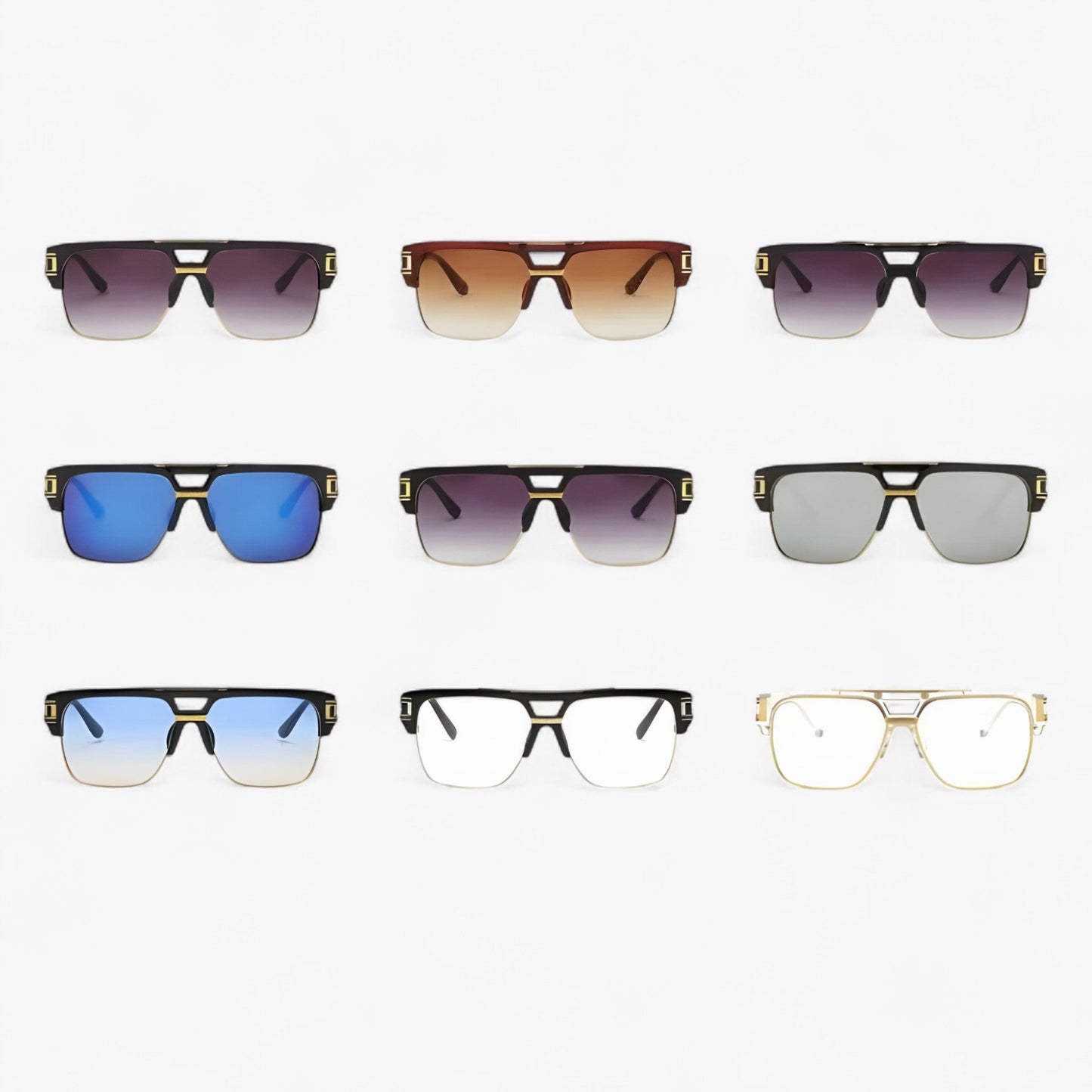 Klasické unisex zrcadlové sluneční brýle – Lynor