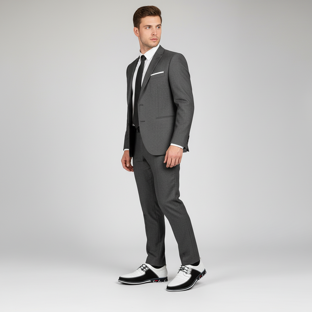 Halbschuh Aus Leder Mit Schnürung - Russell