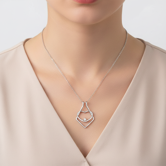 Halskette Mit Ringhalter - RingHolder