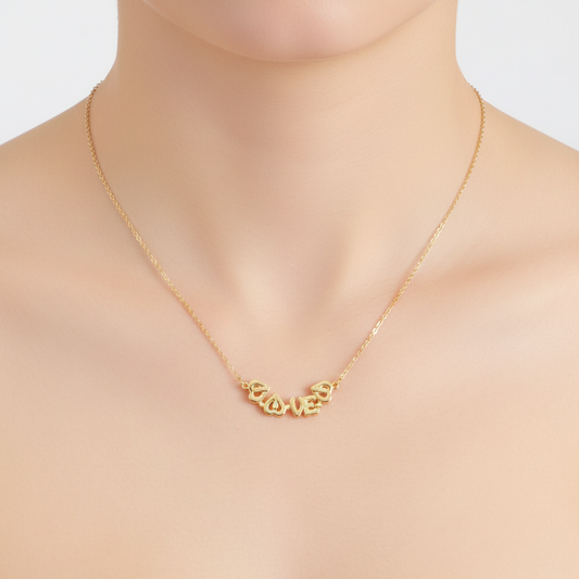 Halskette Mit Zirkonia - DiamondWings