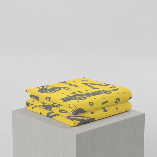 Handtuch Mit Motiv - DiggerSheet