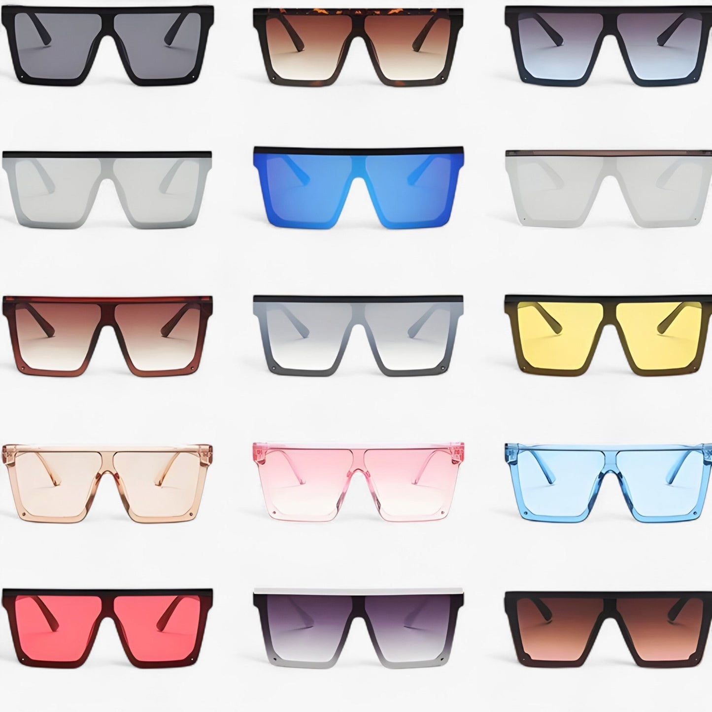 Oversized retro sluneční brýle – Veyron