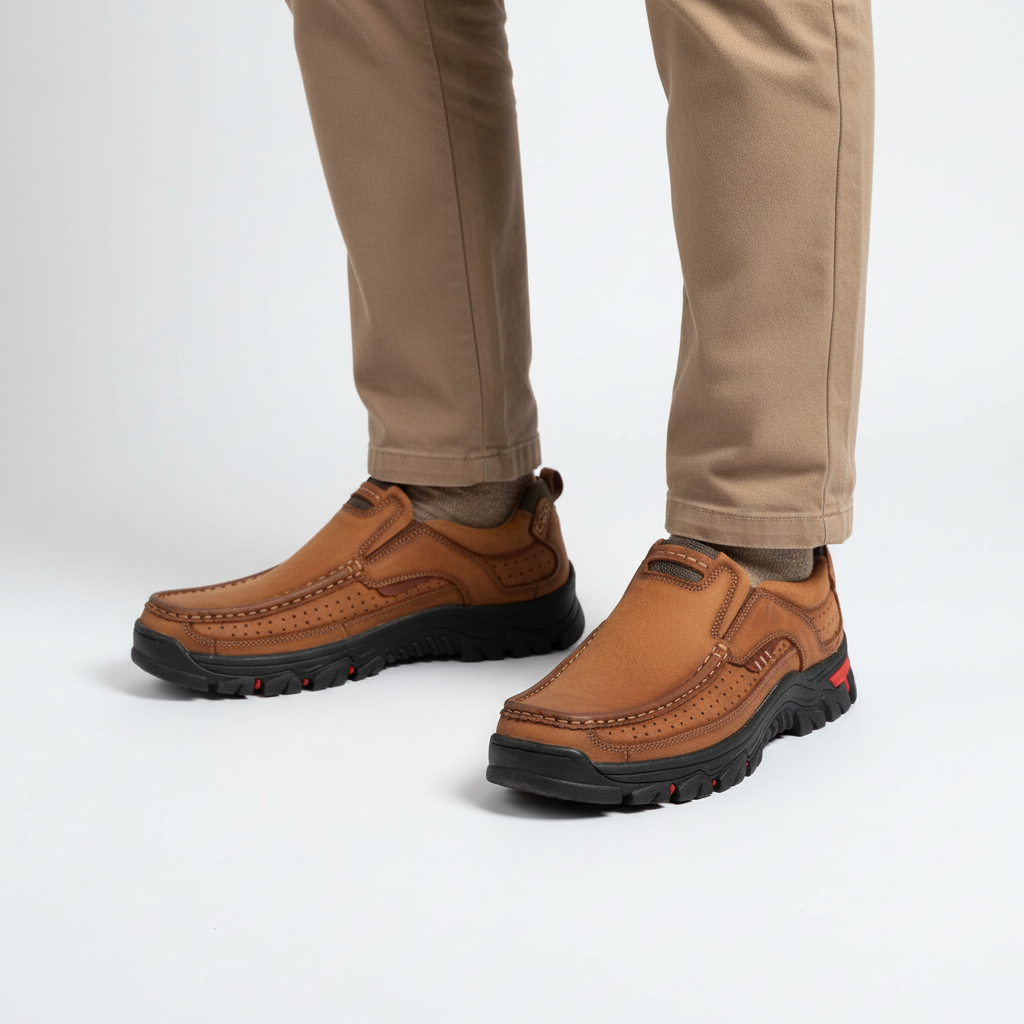 Herren Wanderschuh Orthopädisch Handgenäht - Troy