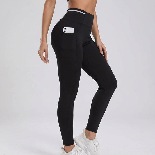 Hoch Taillierte Sportleggings - Teresa