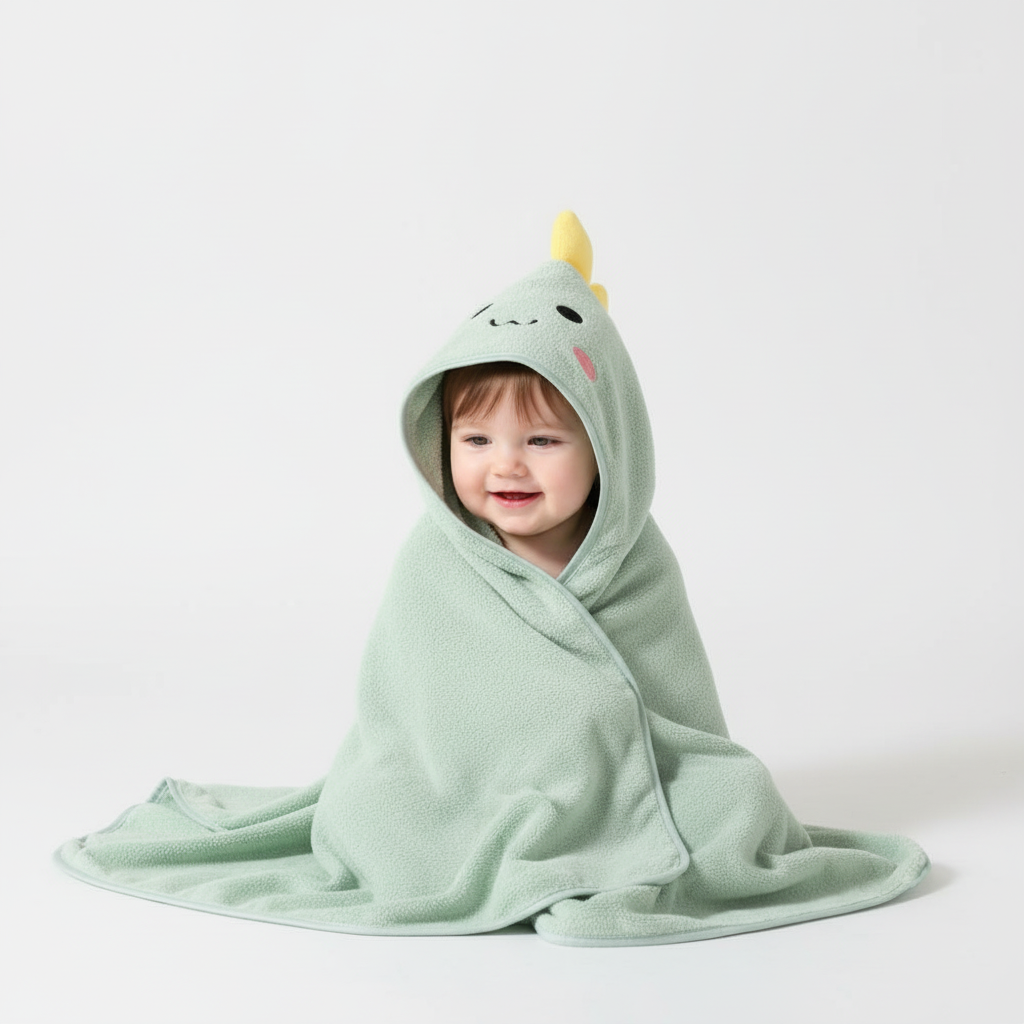 Kapuzen-Babyhandtuch - FluffyTowel
