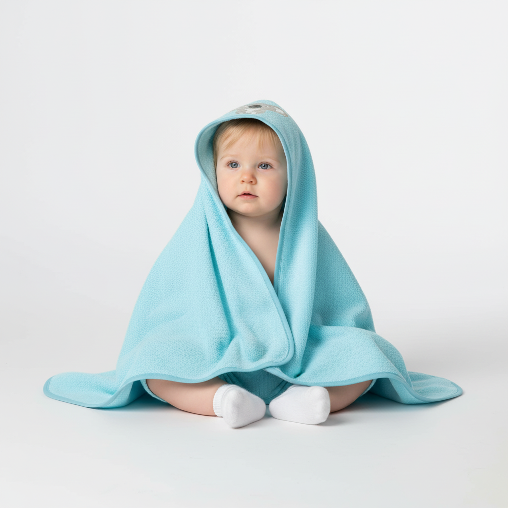 Kapuzen-Babyhandtuch - CuddlePoncho