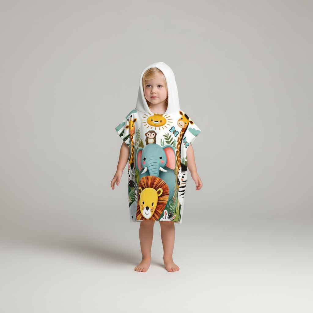 Kapuzencape Für Kinder - AnimalFun