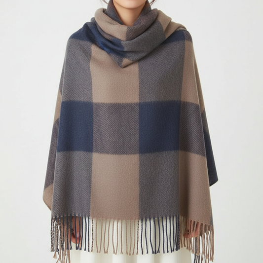 Kaschmirschal Mit Rautenmuster - CashmereDream