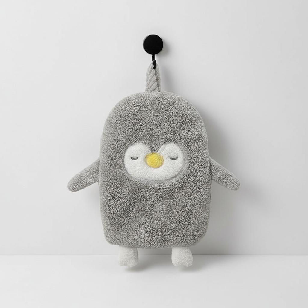 Korallfleece Handtuch - PenguinTowel