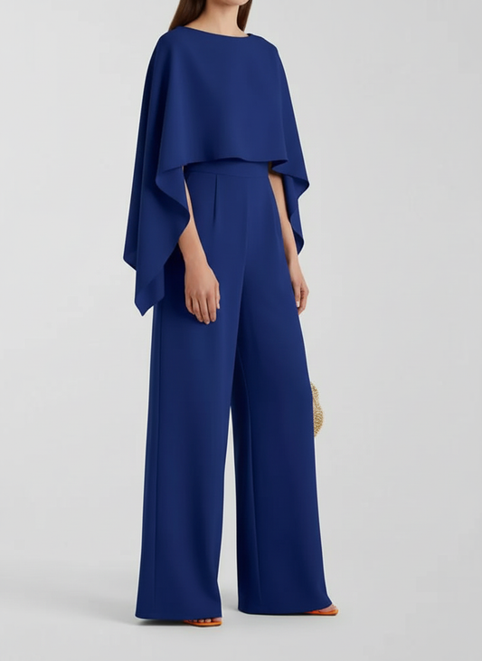 Langärmliger Jumpsuit - FigureGlam