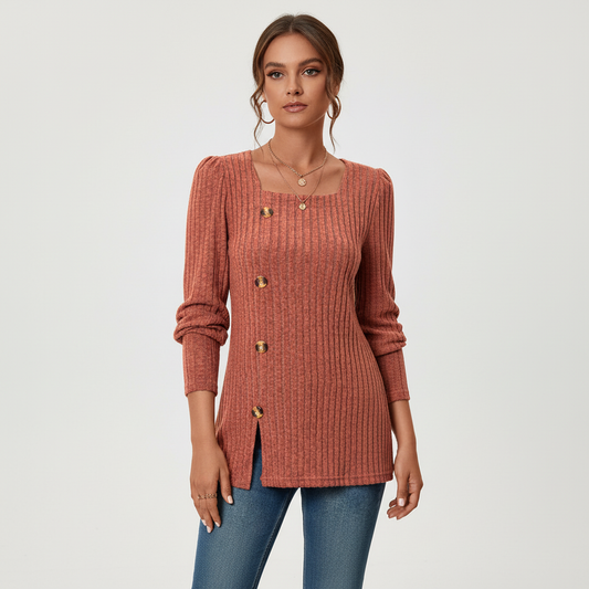 Langärmliges Stricktop - Helena