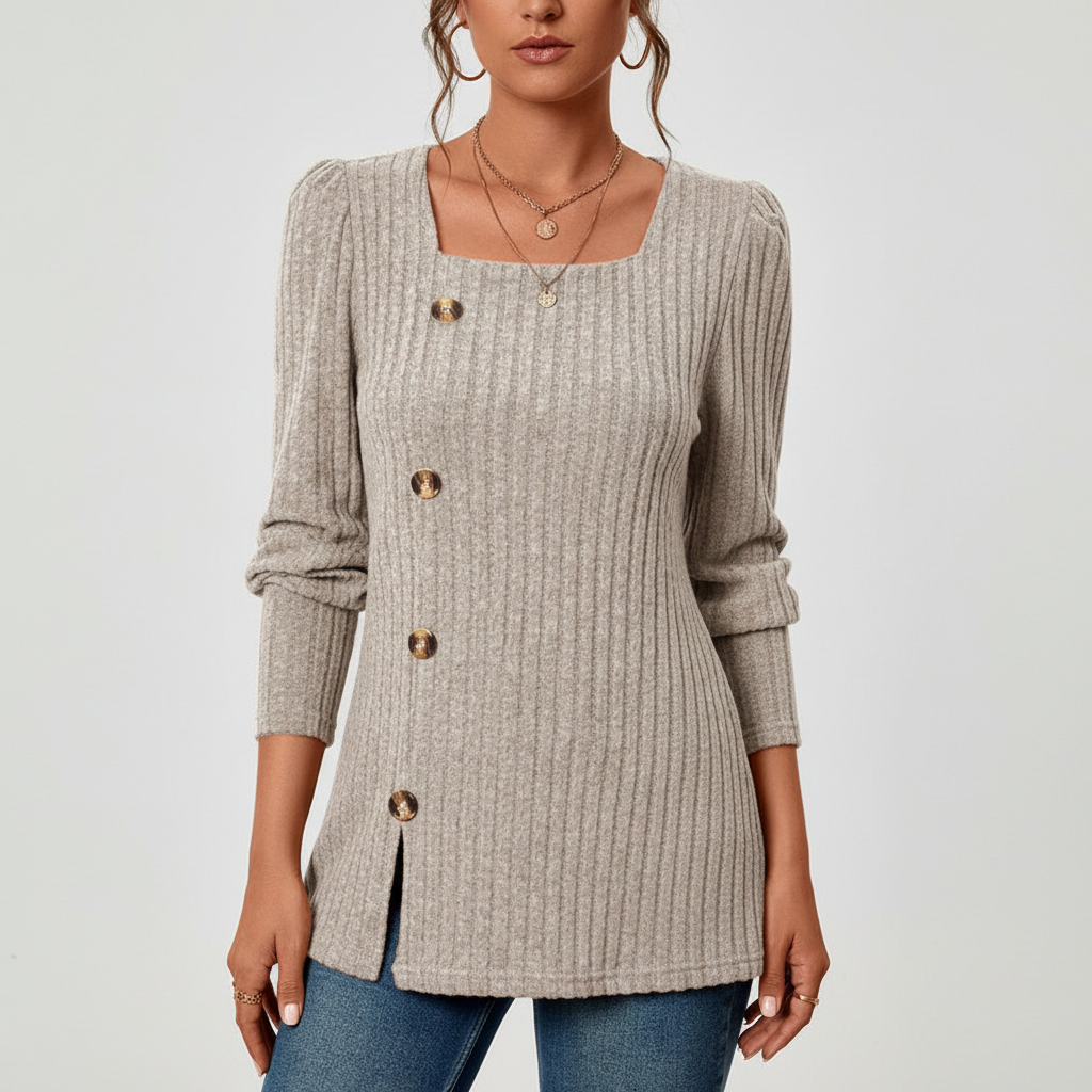 Langärmliges Stricktop - Helena