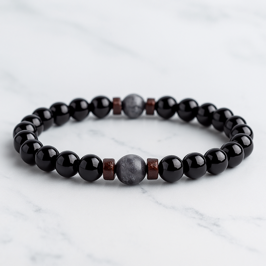 Lávoví muži | Přírodní náramek z lávových kamenů