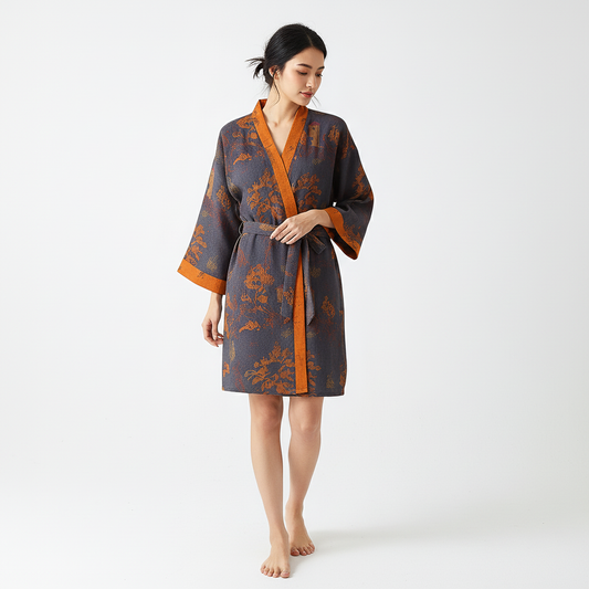 Mittel-Langer Bademantel - Luisa