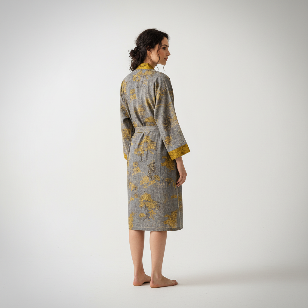 Mittel-Langer Bademantel - Luisa