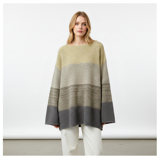 Oversized Strickpullover - Monika