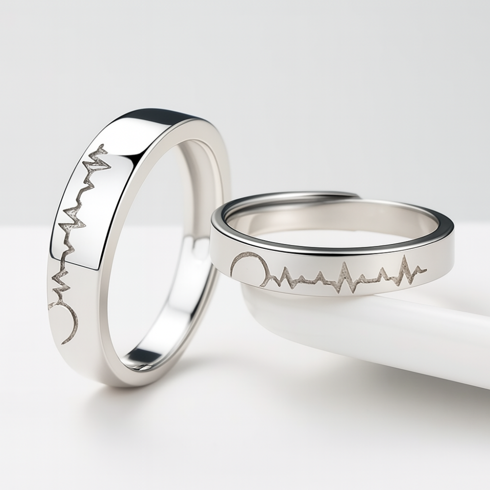 Pár navždy | Sada prstenu Herz Matching PAAR na vždy