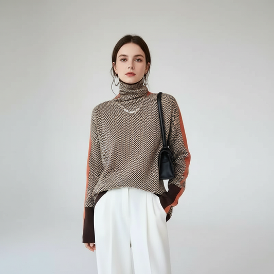 Rollkragenpullover Für Damen - Elvira