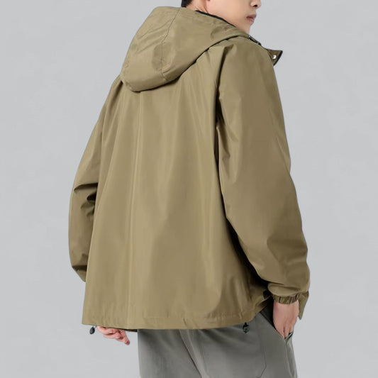 Pánská větrná bunda s uvolněným střihem a ochranou proti povětrnostním vlivům – Damian