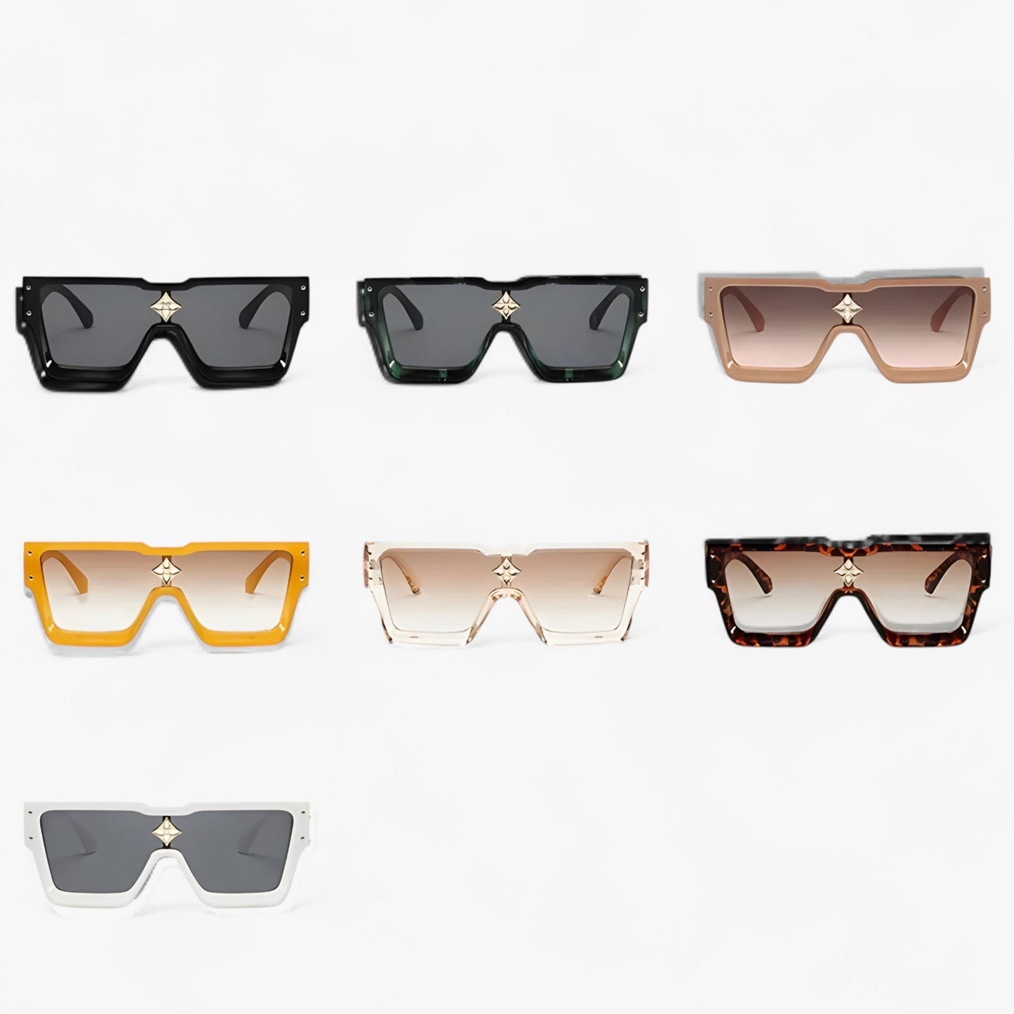 Zrcadlové punkové sluneční brýle – Revik