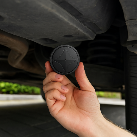 GPS tracker magnetický kompaktní – sledování v reálném čase pro vozidla, domácí zvířata a cennosti – USB dobíjecí