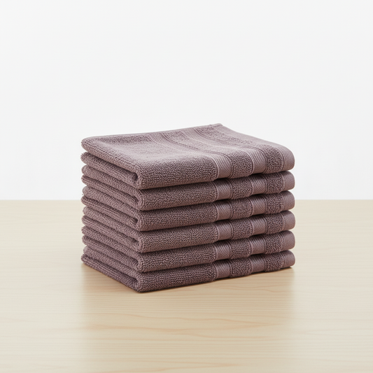 Sechser-Set Waschtücher - BambooLine