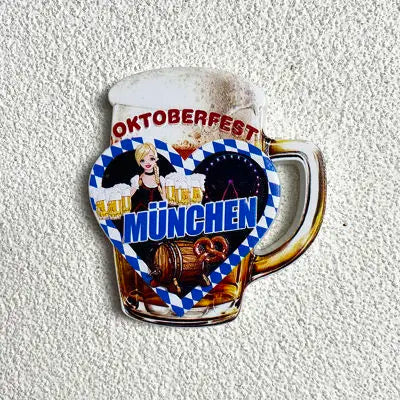 Chladicí magnet „Mnichov 3D“ – BayernMagnet (1+1 Zdarma) Oktoberfest 2025