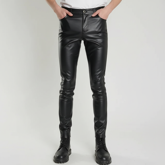 Skinny Fit Lederhose - Heinrich