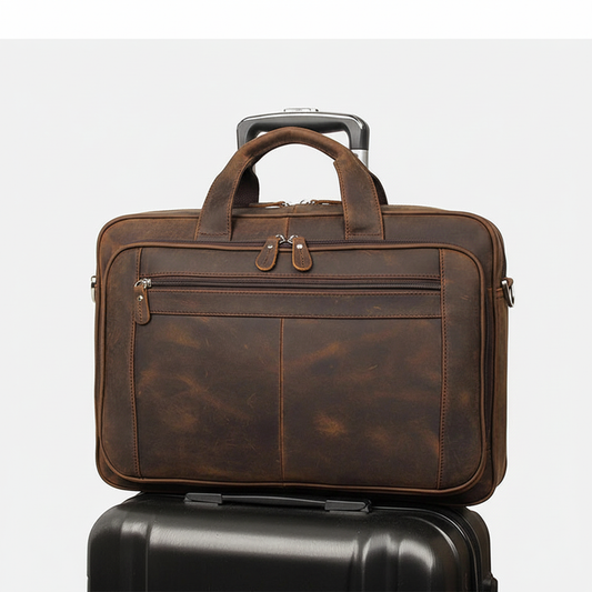 Skórzana Torba Na Laptopa - TechBag