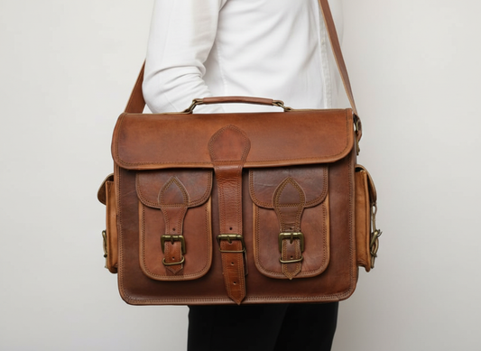 Skórzana Torba Na Ramię - Skinner