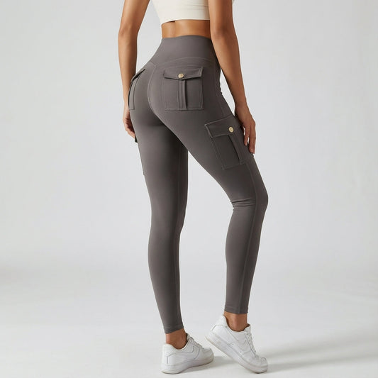 Sportliche Cargoleggings Aus Stretch - Judith