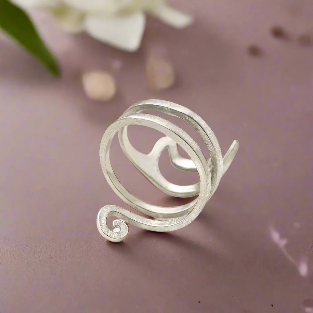 Stříbrný kočičí prsten | Stylový a okouzlující prsten