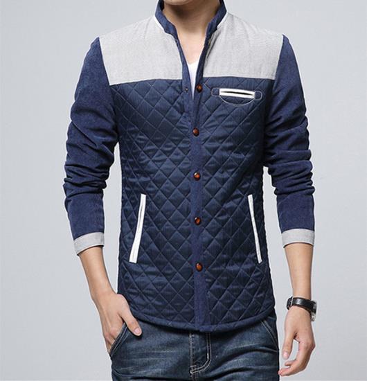 Retro větrovka s stojáčkem pro muže – Podzimní počasí v Orlandu